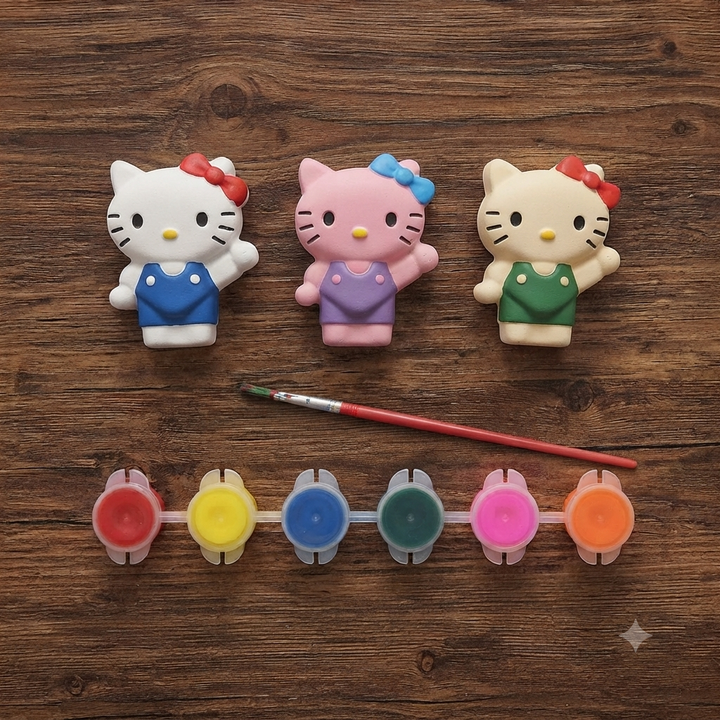 Hello Kitty Ceramic Painting Kit