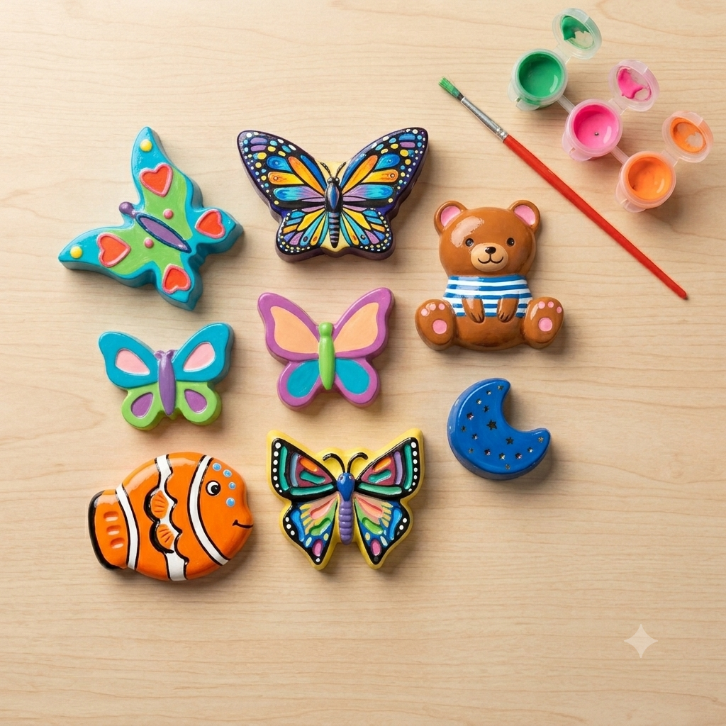 Ceramic Painting Kit for Kids