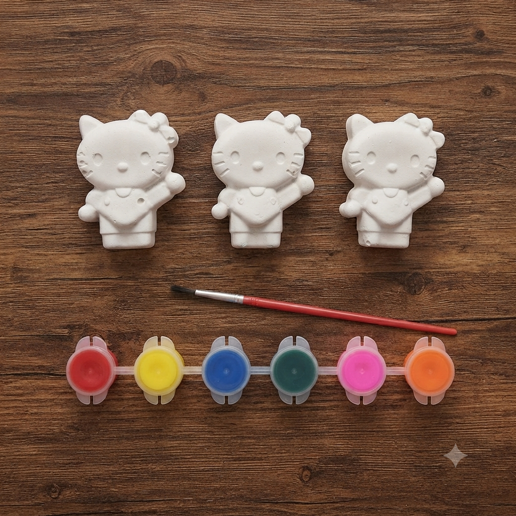 Hello Kitty Ceramic Painting Kit