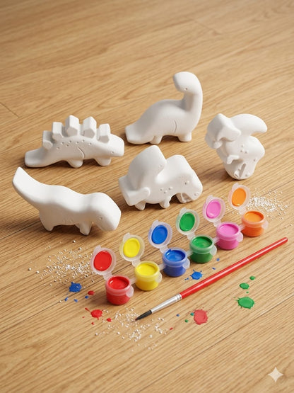 Kids Creative   dinosour Paint & Play Kit