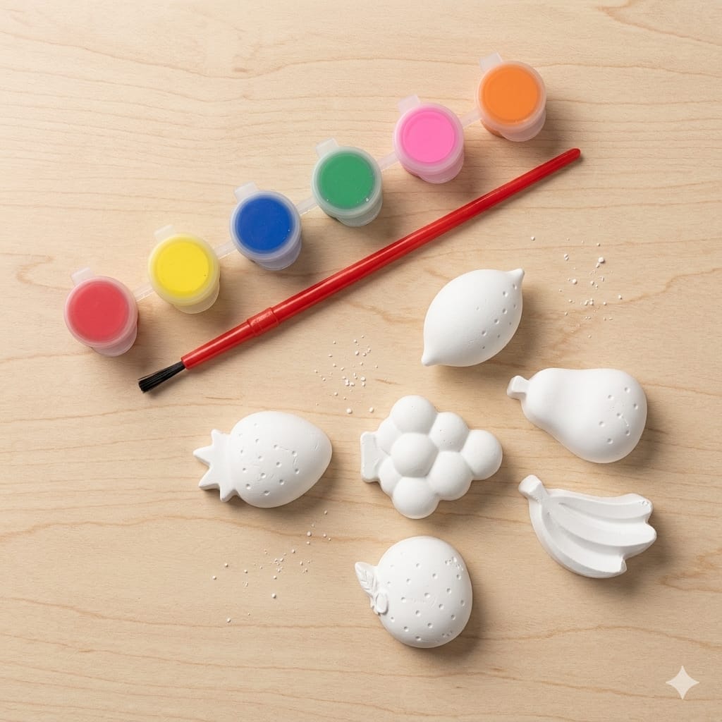 Kids Creative  fruit Paint & Play Kit