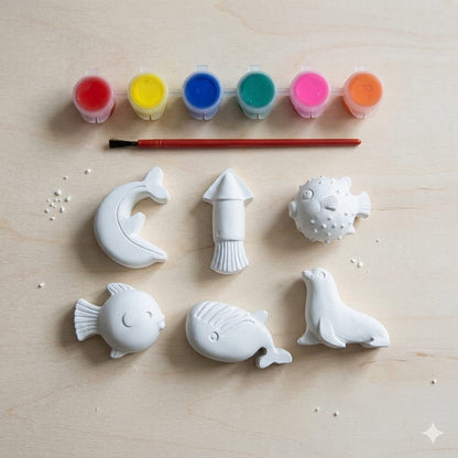 Kids Ocean Friends Paint Kit  Paint & Play Kit