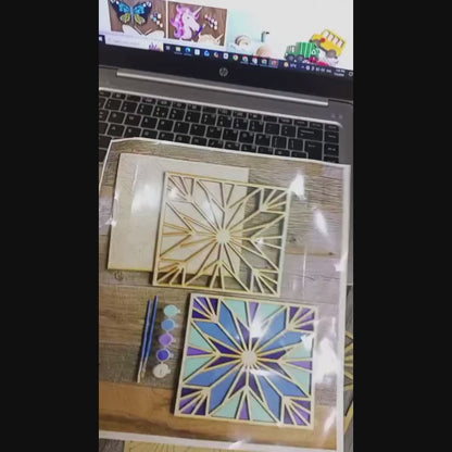 DIY Mosaic Pattern Decor Painting Kit