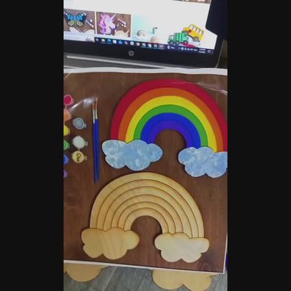 DIY Rainbow Painting Kit, DIY Craft Kit